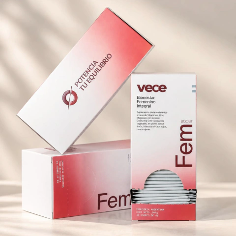 VECE BOOST FEM | Suplemento para el equilibrio hormonal femenino | Pack x3