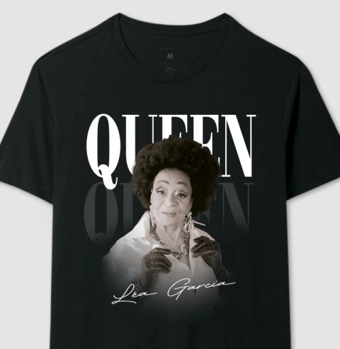 Camiseta Léa Garcia (preta)