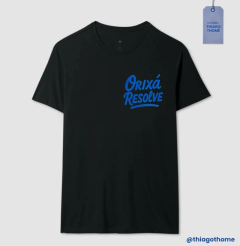 Camiseta Orixa Resolve - Collab Thiago Thomé
