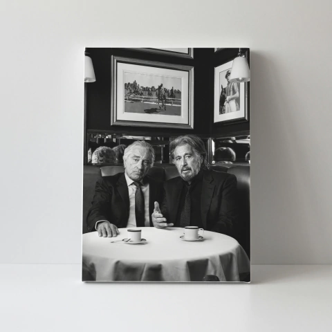 De Niro y Pacino en internet