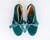 España English Green - Quiero June - Zapatos de mujer hechos a mano