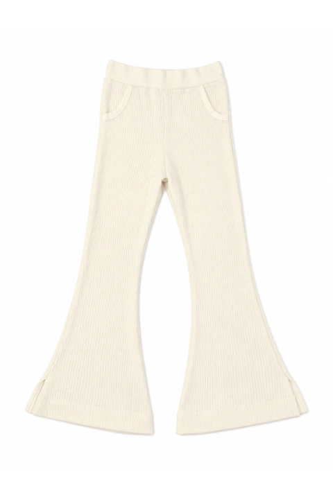 PANTALON OXFORD FRANELA CON ABERTURA LATERAL EN BOTAMANGA 3503AS - New Edition- - online store