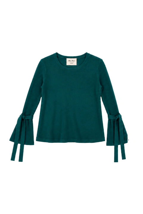 SWEATER TIENTOS CON ESCOTE REDONDO ART 4121AS - New Edicion-