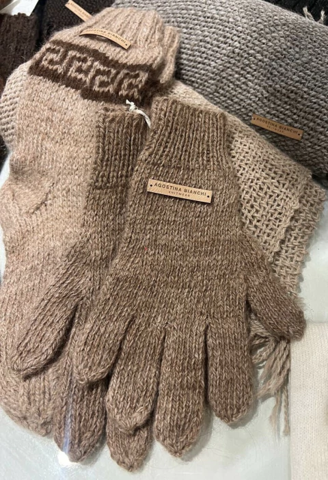 GUANTES HAND MADE LLAMA ART 3541 - New In! - tienda online
