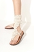 SANDALIAS ARTESANALES MACRAME TIPO BOTITA ART 3421B - comprar online