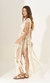 Image of VESTIDO TEJIDO MACRAME CON FLECOS