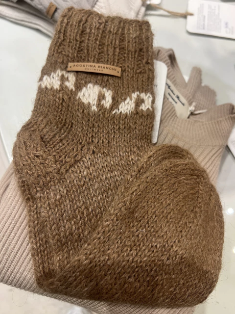 MEDIAS PREMIUM HAND MADE LLAMA ART 3540 - new in!