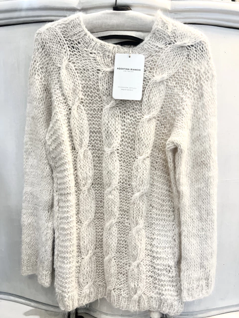 SWEATER PREMIUM HAND MADE LLAMA 100% ART 3729 - new in! - comprar online
