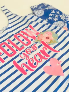 Pijama con Calza Heart - KilaKila Original Underwear
