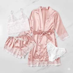 Pijama Deluxe 3 piezas + Regalo