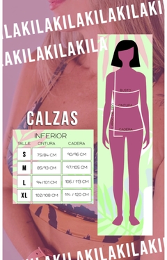 Calza BLACK - SAPLEX® HOLBOX Butty Push Up (FLATSEAMER) - KilaKila Original Underwear