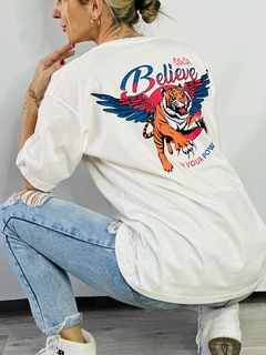 Remeron Crudo Oversize Alado en internet