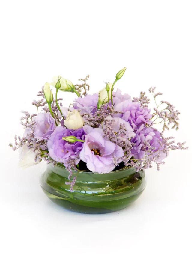 c11 lisianthus lilas y follaje