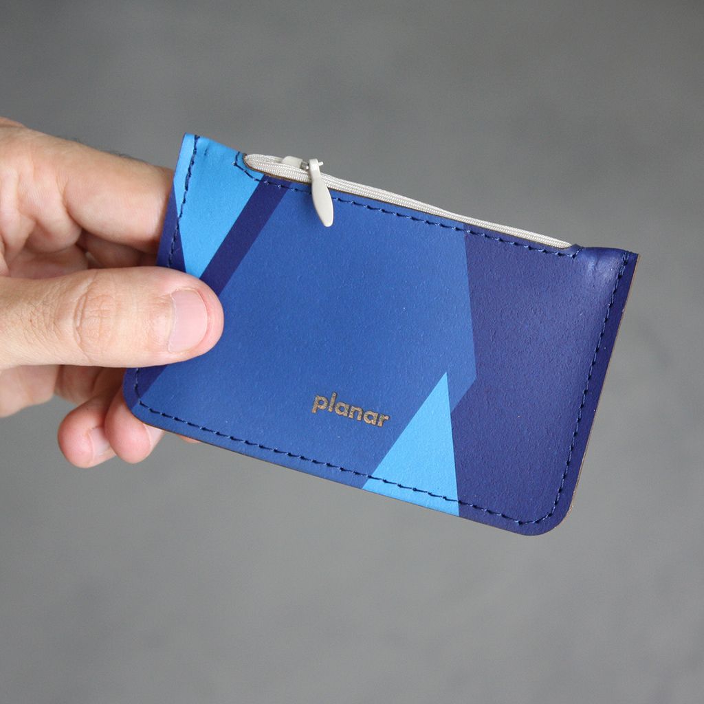 Monedero Tonos Azul - comprar online