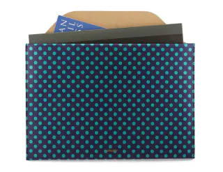 Envelope #10 Dots Green