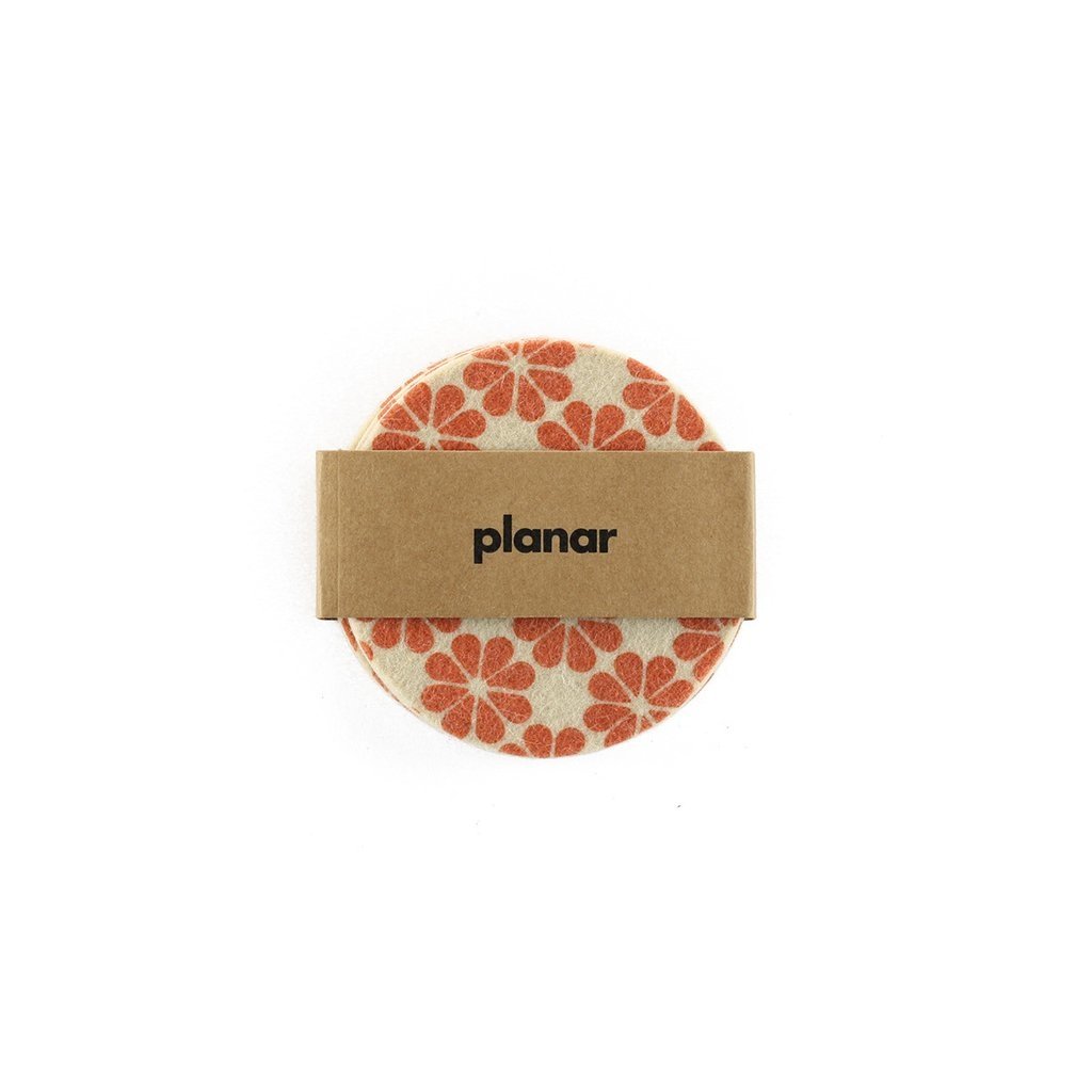 Posavasos Flor Naranja - comprar online