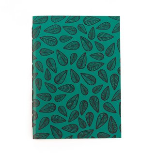 Cuaderno A6 Hojas Verde