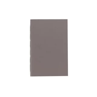 Cuaderno A6 Liso Gris