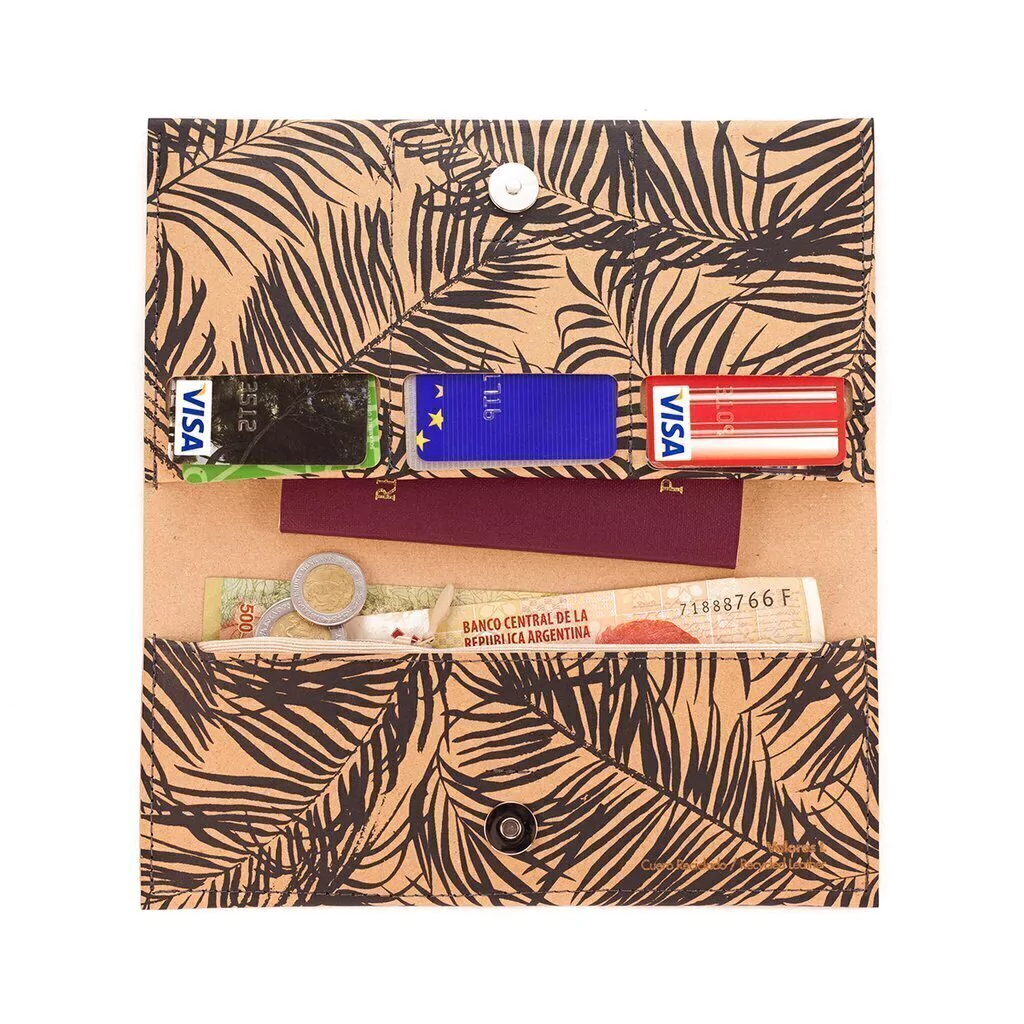 L Wallet Forest Natural