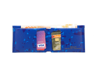 M Wallet Celebration Blue