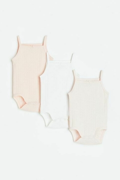 Pack x 3 bodies h&m 1 y medio a 2 años