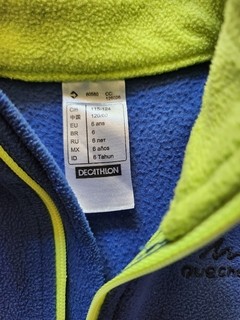 Buzo Micropolar Decatlhon Talle 6 - tienda online