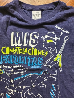 Remera Grisino 5 a 6 años - maria del este