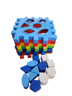 Cubo didáctico de encastre en internet