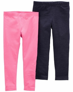 Pack x 2 leggings carter's 9 meses - comprar online