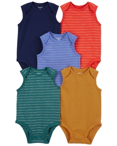 Pack x 5 bodies Carter´s 3 meses