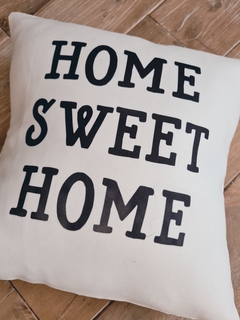 Almohadon Home Sweet Home - maria del este