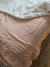 Manta / pie de cama Estambul Rosa Corderito - tienda online