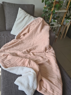 Manta / pie de cama Estambul Corderito - tienda online