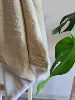 Imagen de Manta / pie de cama Estambul Natural Corderito