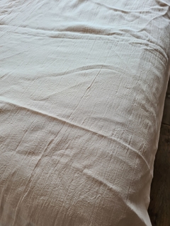 Pie de cama -Manta gasa Algodon desflecado en internet
