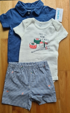 Trio Carter´s 3 y 6 meses