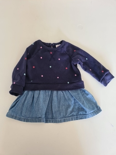 vestido Joe Fresh 3 a 6 meses