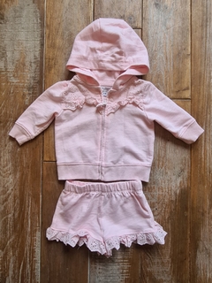 Duo campera y short 0 a 3 meses