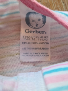 Pijama Gerber 6 a 9 meses - comprar online