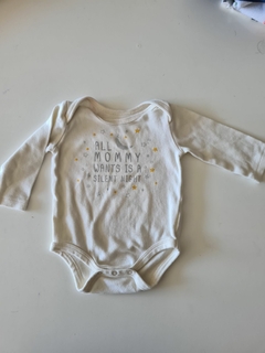 Body Indigo 3 a 6 meses