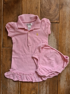 Vestido Ralph Lauren 9 meses