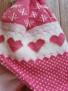 Gorro de lana con friza - comprar online