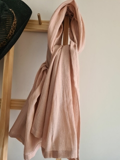 Bufandon Gasa Rosa - comprar online