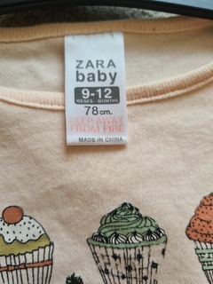 Body Zara 9 a 12 meses - maria del este