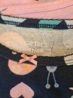 Pijama Carter's Talle 18 meses y 4 años dúo azul - tienda online