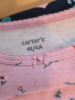 Imagen de pijama Carter's 18 meses y 4 años duo rosa