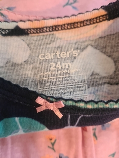 Imagen de Pijama Carter's Talle 18 meses y 4 años dúo azul