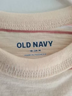 Remera Old Navy 18 a 24 meses - maria del este
