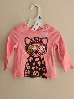 Remera manga larga Old Navy 12 a 18 meses