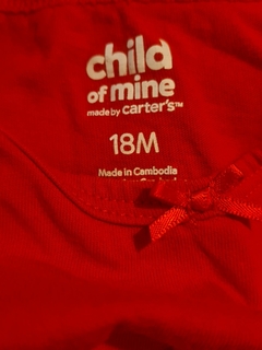 Remera Carter's 12 y 18 meses - maria del este